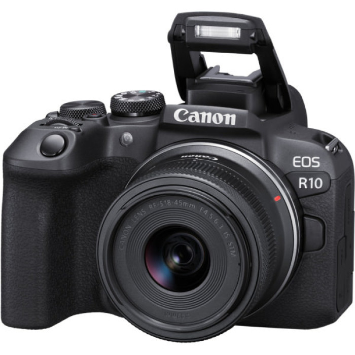 Цифровий фотоапарат Canon EOS R10 + RF-S 18-45 IS STM (5331C047)