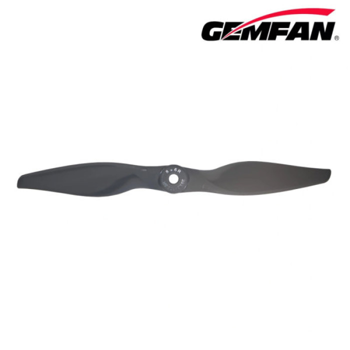 Пропелер для дрона Gemfan 8x6R Electric Reverse Rotation Glass Fiber Nylon (PFGN8X6-EAR)