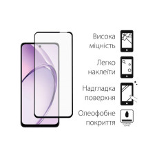 Скло захисне Dengos Full Glue OPPO A5i Black (TGFG-405)