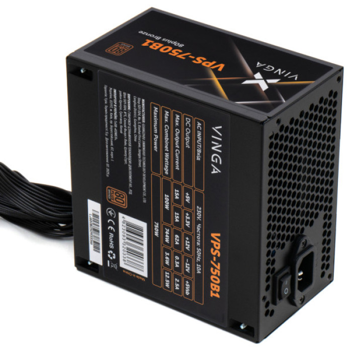 Блок живлення Vinga 750W (VPS-750B1)