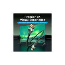 Кабель мультимедійний HDMI M to HDMI micro M 1.0m V2.0 8K 60Hz green Vention (AGKGF)