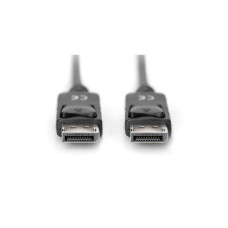Кабель мультимедійний DisplayPort M to DisplayPort M 3.0m 4K black Digitus (AK-340100-030-S)