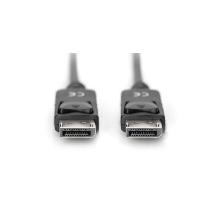 Кабель мультимедійний DisplayPort M to DisplayPort M 3.0m 4K black Digitus (AK-340100-030-S)