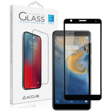 Скло захисне ACCLAB Full Glue ZTE Blade A31 Plus Black (1283126523083)