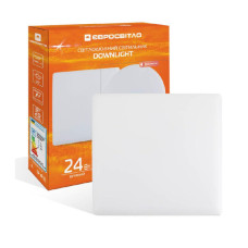 Світильник точковий Євросвітло LED-S-170-24 6400К без рамки