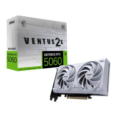 Відеокарта MSI GeForce RTX5060 8Gb VENTUS 2X OC WHITE (RTX 5060 8G VENTUS 2X OC WHITE)