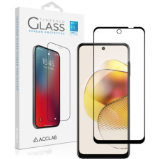Скло захисне ACCLAB Full Glue MOTO G73 Black (1283126567261)
