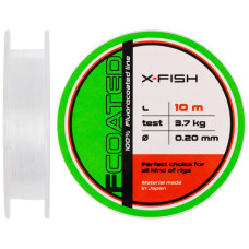 Флюорокарбон X-Fish FCoated 10m 0.20mm 3.7kg (1917.01.24)