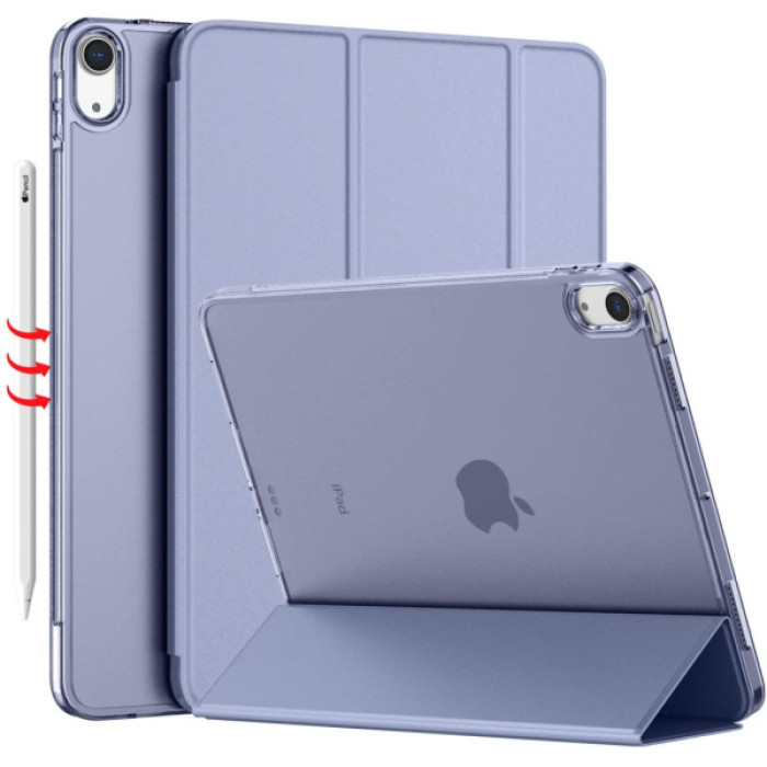 Чохол до планшета BeCover Tri Fold Hard Apple iPad Air (4/5) 2020/2022 10.9" Purple (709665) (709665)