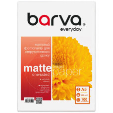 Папір Barva A5, 220 г/м2, Everyday, matt, 100 с (IP-AE220-449)