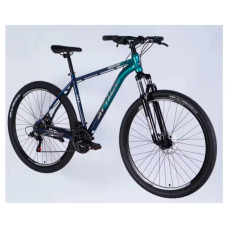 Велосипед Space 29" PHAETON DD FR рама-20" AL 2026 синьо-бірюзовий (OPS-SP-29-191)