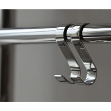 Сушарка для рушників MARIO Гачок 28х60мм S-подібний (3.0.0100.0.P)