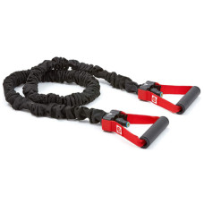 Еспандер Adidas Power Tube ADTB-10603 чорний, червоний 122 см (885652000284)