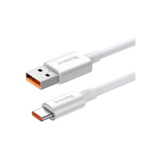 Дата кабель USB 2.0 AM to USB-C 1.5m Superior Fast Charging 100W moon white Baseus (P10320102214-02)