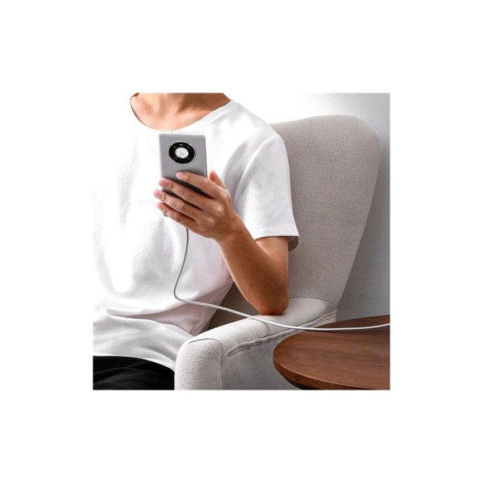 Дата кабель USB 2.0 AM to USB-C 1.5m Superior Fast Charging 100W moon white Baseus (P10320102214-02)