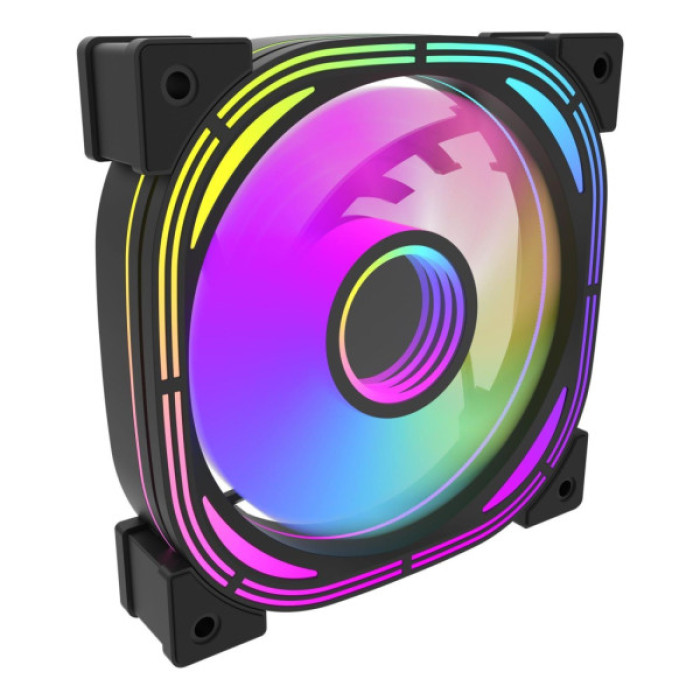 Кулер до корпусу DARKFLASH INF24 3IN1(PWM) BLACK