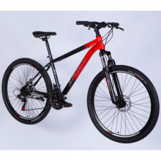 Велосипед Space 27.5" MARS DD FR рама-17" ST 2026 червоно-чорний (OPS-SP-27.5-067)