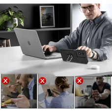 Чохол до мобільного телефона BeCover Military Motorola Moto G04/G04s Black (713062)