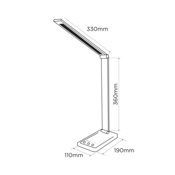 Настільна лампа ELM Rodeo Primo-10W 3000-6000K (27-0003)