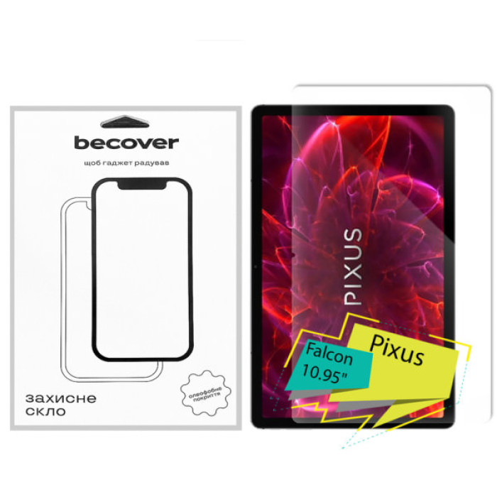 Скло захисне BeCover Pixus Falcon 10.95" (713042)