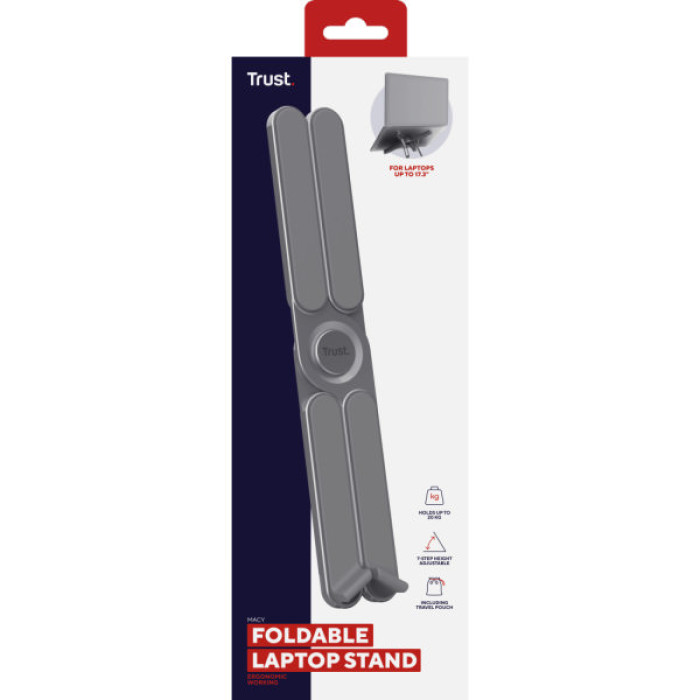 Підставка до ноутбука Trust Macy 17", gray (25647_TRUST)