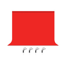 Фон Puluz PU5214R backdrop 3x2 m red (PU5214R)