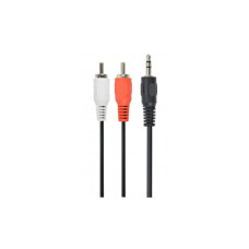 Кабель мультимедійний 3.5mm M to 2xRCA M 1.5m Cablexpert (CCA-458)