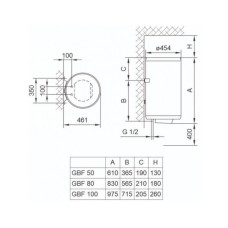 Бойлер TIKI GBF 80/UA (700097)