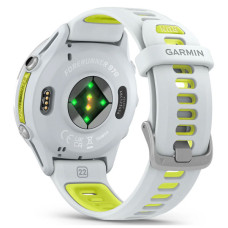 Смарт-годинник Garmin Forerunner 970, Whitestone/Amp Yellow, GPS (010-02969-11)