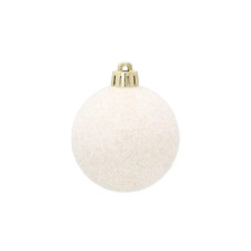 Ялинкова іграшка Chomik пластикові кульки компл. 16 шт, 6см, чорні (5900779853140_2)