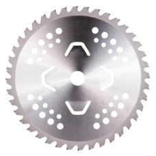 Ніж для тримера Sigma з твердосплавними напайками 255x25.4мм 40Т 4 підрізні лопаті (5624601)