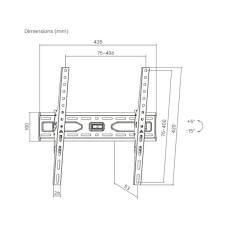 Кронштейн Brateck KL36-44T