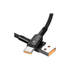Дата кабель USB 2.0 AM to USB-C 1.0m 7A black Essager (EXCT-XC01)
