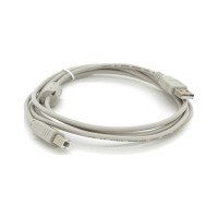 Кабель для принтера USB 2.0 AM/BM 1.8m ferrite white Voltronic (YT-AM/BM-1.8W)