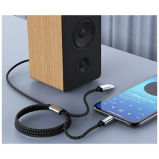 Кабель мультимедійний 3.5mm M to USB-C + Lightning 1.15m XoKo (XK-MH-232)