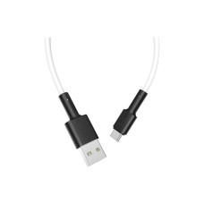 Дата кабель USB 2.0 AM to USB-C 1.0m 3A silicone BX31 white BOROFONE (6931474710406)