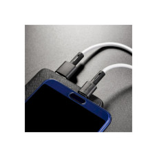 Дата кабель USB 2.0 AM to USB-C 1.0m 3A silicone BX31 white BOROFONE (6931474710406)