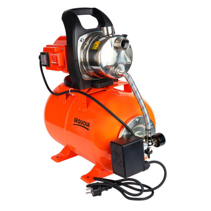 Насосна станція SEQUOIA 1.2 кВт, для чистої води, 3800 л/год, вага 11.3 кг (SAPS1200S)