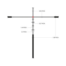 Оптичний приціл Hawke Endurance FD 1.7-10x44 сітка LR2 з підсвічуванням (16412)
