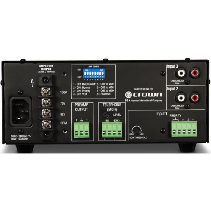 Підсилювач Crown Audio G135MA (G135MAE60)