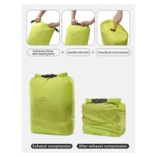 Гермомішок Naturehike CNK2550XB012, 4 л, білий (6977465868459)