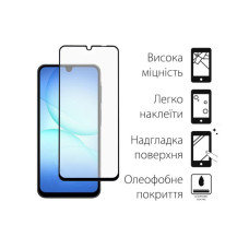 Скло захисне Dengos Samsung Galaxy A17 Black 2 pcs (DG-TG2P-82)