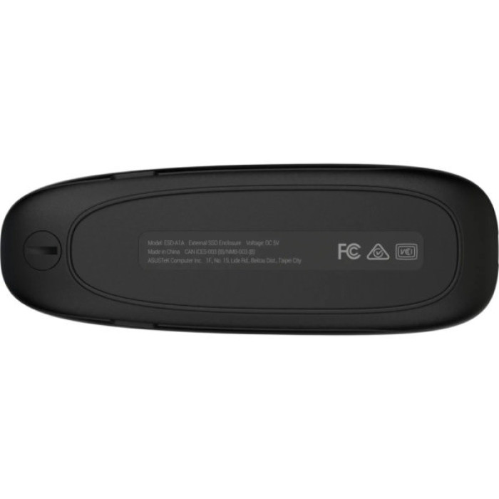 Кишеня зовнішня ASUS SSD PCIe NVMe M.2 2230/2242/2260/2280 USB Type-C 3.2 Gen 2x1 black (90DD02R0-M09000)