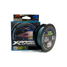 Шнур YGK X-Braid Upgrade X4 Multi Color 120m 0.4/0.104mm 8lb/3.6kg (5545.04.08)