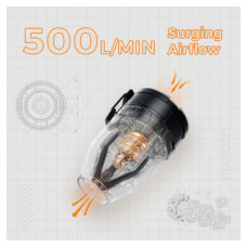 Ліхтар Flextail Max Pump 3 з функцією насосу помаранчевий (MP3G650-OG-i)