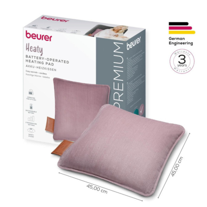 Електрогрілка Beurer HK 77 Heaty lavender-lila