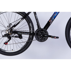 Велосипед Space 27.5" PHAETON DD FR рама-17" AL 2026 чорно-синій (OPS-SP-27.5-081)