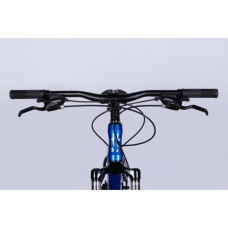 Велосипед Space 27.5" PHAETON DD FR рама-17" AL 2026 чорно-синій (OPS-SP-27.5-081)