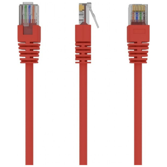 Патч-корд 3м UTP cat 5е CCA Cablexpert (PP12-3M/R)