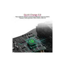 FM модулятор Promate SmarTune 2+ BLUETOOTH 5.0 USB QC 3.0 AUX/SD/USB BLACK (smartune-2+.black)